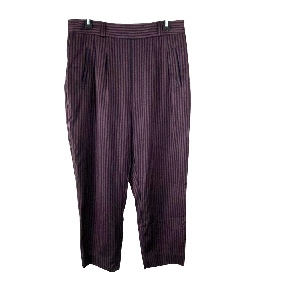 Cartonnier by Anthropologie Women's High Waist Wide Leg Cropped Pants 12‎